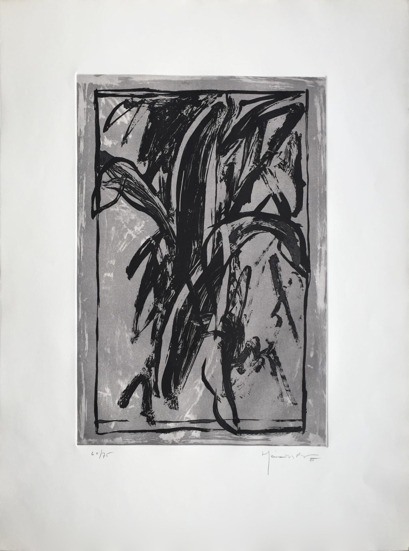 Joan Hernandez Pijuanリトグラフ 鉛筆画・木炭画