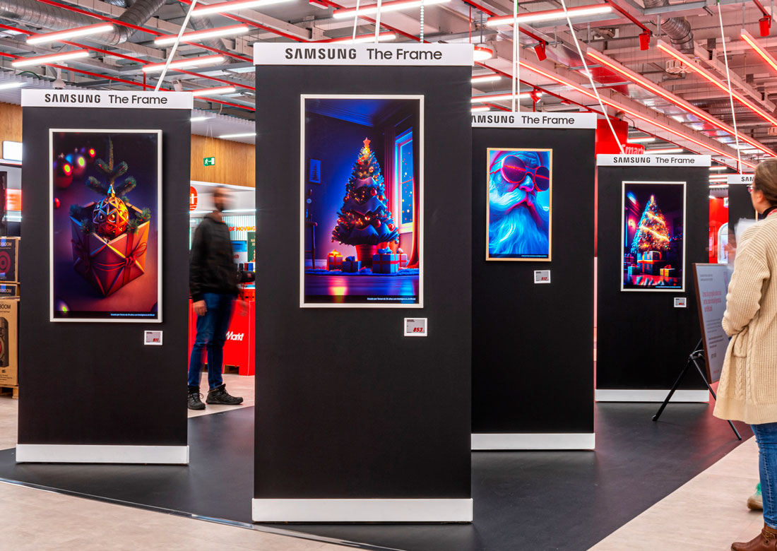 Mediamark y Samsung lanzan una exposición de arte digital, acción asesorada por RedCollectors