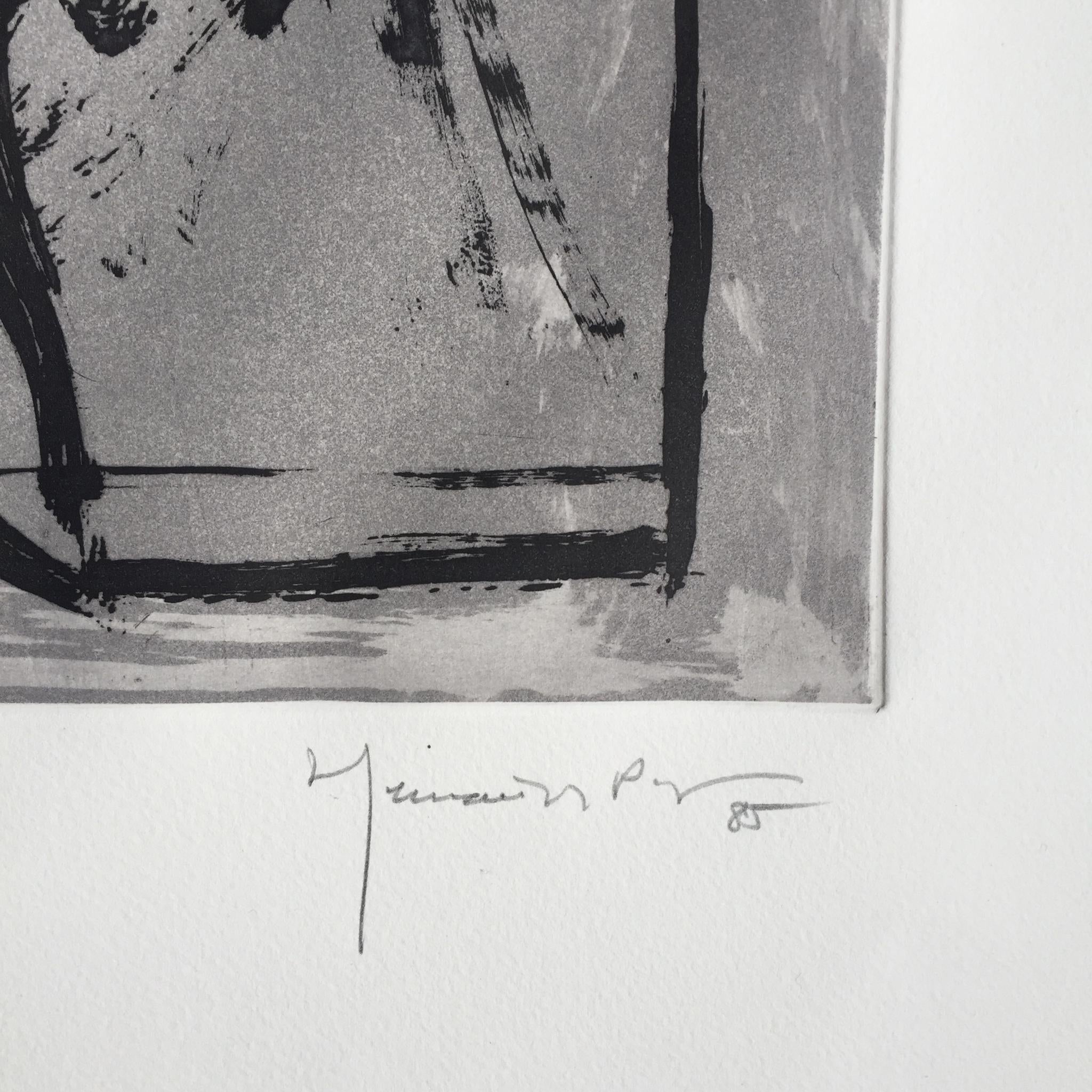 Buy Engraving Indoor Plant Joan Hernández Pijuan - RedCollectors